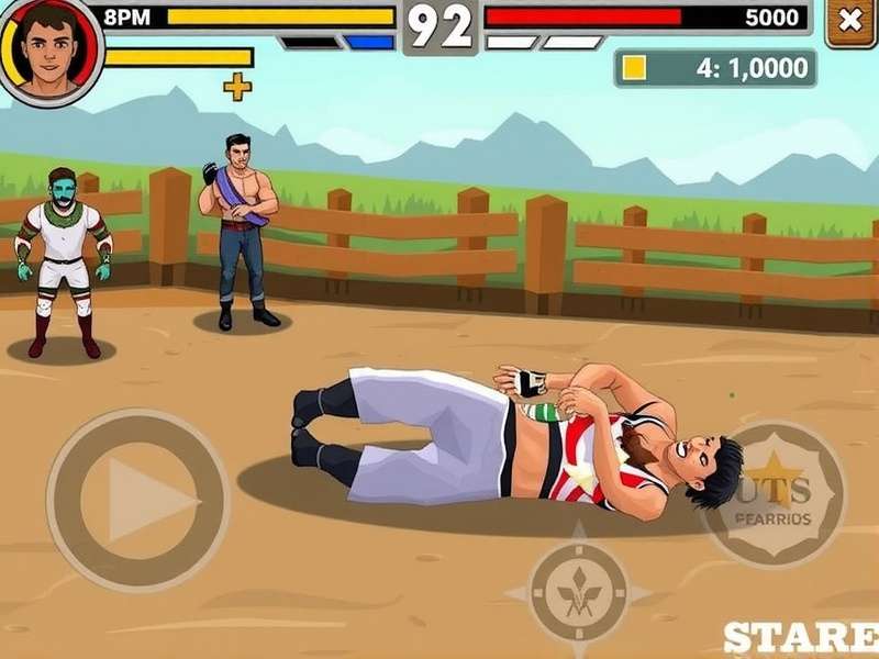 Chandigarh Wrestling Warriors Game Screenshot